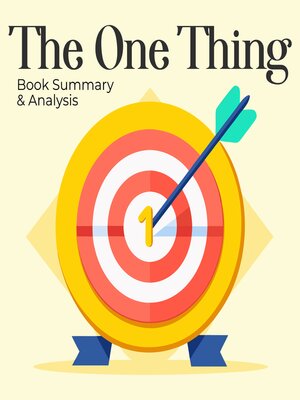 cover image of The One Thing